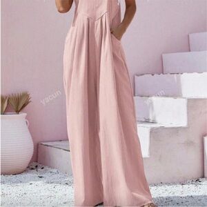 SHEIN Blush Pink Jumpsuit